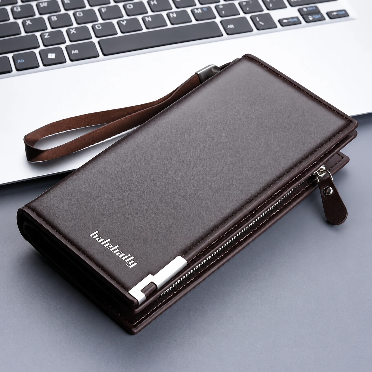 Bale baily Premium PU Leather Long Wallet for Men & Women